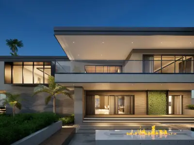 Modern House Design - Domus Aeterna 3D model