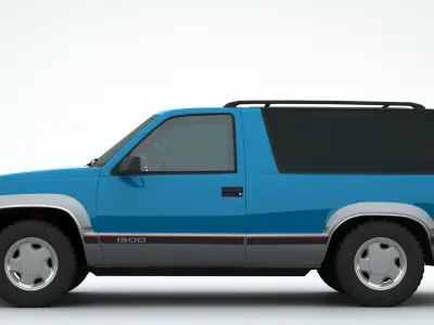 GMC Yukon 1992 3D model