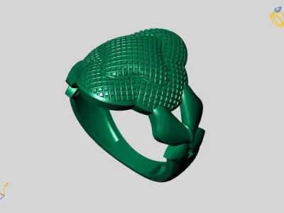 Women Plain Ring STL Models Womens Ring 3dmodels 3D print model 3D print model 56