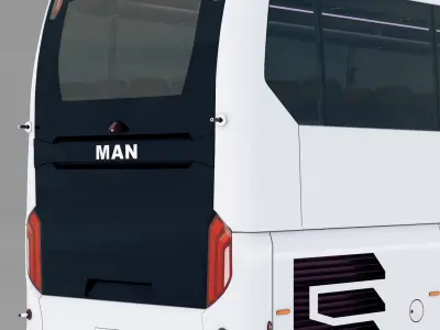 MAN LIONS COACH L R08 2018 3D model