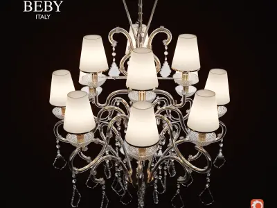 Chandelier Beby Group Il Nuovo Vintage 6104 3D model