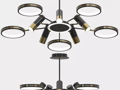 North Europe luxury pendat lamp  3D model