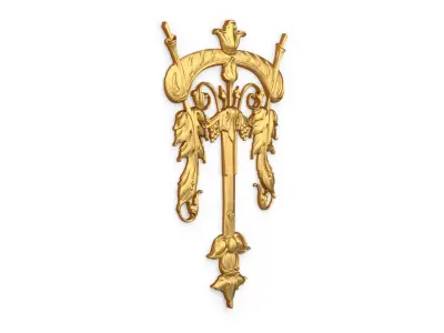Classic carved decor ornament 512 3D print model