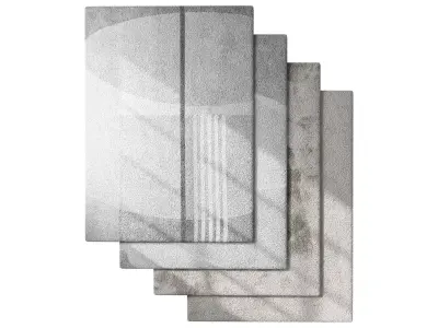 Carpet set 68 3D model