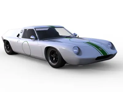 LOTUS 47GT 3D model