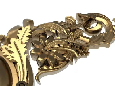  decorative pattern ready for 3D printing 3D model 222