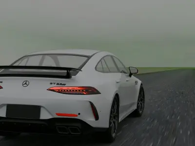 Mercedes Benz AMG GT 3D model