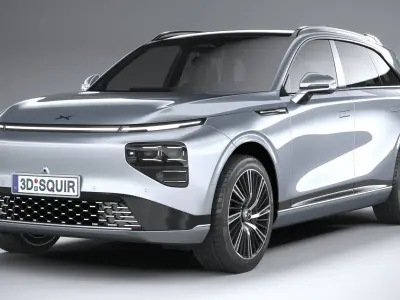 XPeng G9 2025 3D model