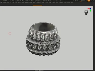 vase 3d print 360  3D print model