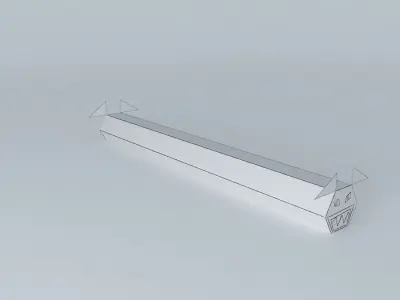 Hexagon Diesel Bart Train Free 3D model