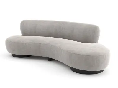 Mini Sofa by Vladimir Kagan 3D model