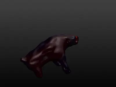 Hybrid Dog 3D model