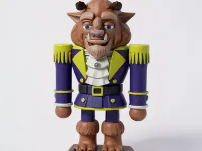 Nutcracker beast 3D print model
