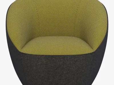 Roche Bobois Edito armchair 3D model