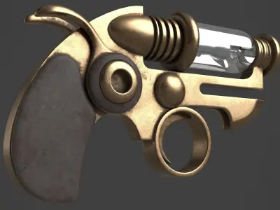 Fantasy Gun 23 3D model