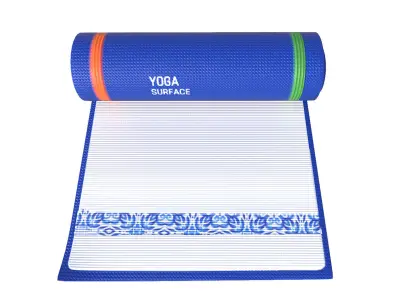 Yoga Mat Low-poly 3D model