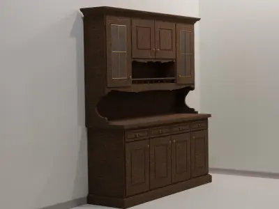 Kitchen sideboard 3D model