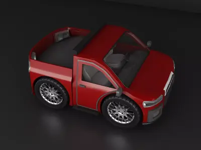 Toy car 3D model
