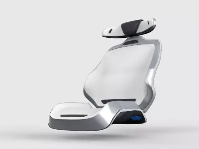 Car seat concept model - Concept EON 3D model