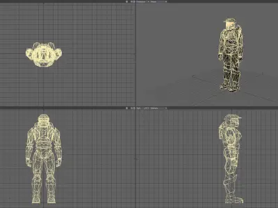 Master Chief Free 3D model