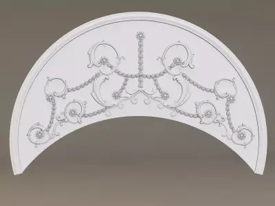 Hyde Park wall hanger 3D model