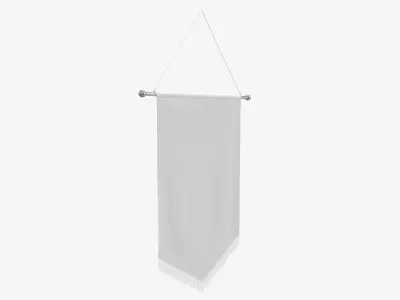 Medium wall pennant  3D model