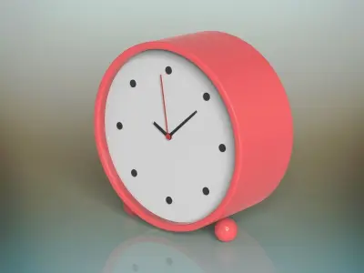Clocks alarm clock 3D model