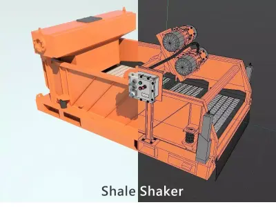 SHALE SHAKER Low-poly 3D model