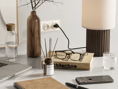 Decorative Set 3D model