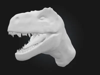 Tyrant Lizard King  Ferocious Dinosaur Model 3D model