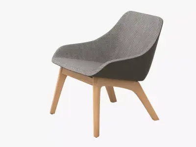 Zeitraum Morph Lounge Chair 3D model