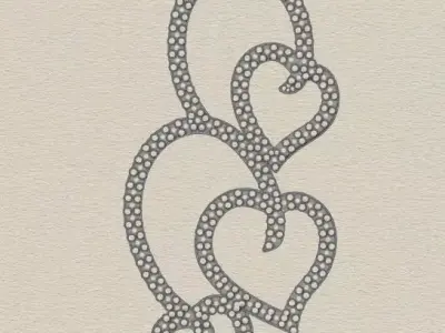 free jewelry pendant love heart Free 3D print model