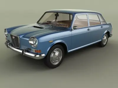 Wolseley Six  3D model