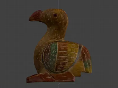 dodo wood  3D model