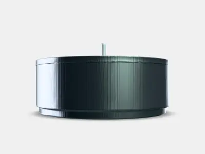 GLIMMA Unscented tealight Low-poly 3D model