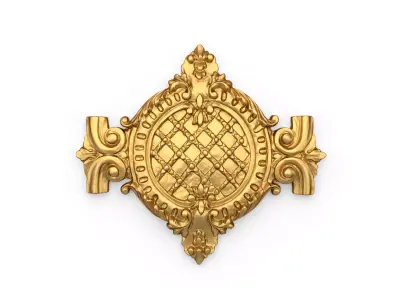 Classic decor ornament 177 3D print model