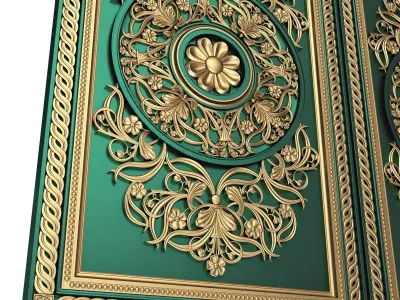 Backgammon Set Collection 01 Low-poly 3D model