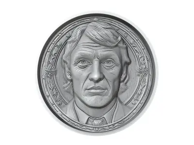 Paolo Maldini Footballer Medallion 3D print model