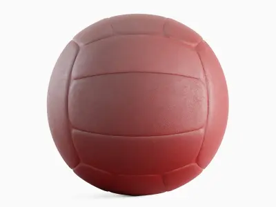 Volleyball Ball 08 Low-poly 3D model