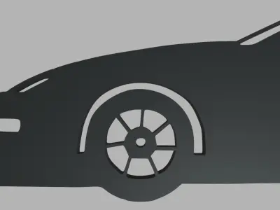 Nissan Fairlady Z 32 Veilside 1994 Key Ring 3D print model