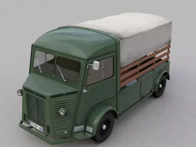 CITROEN HY PICKUP TRUCK 1948 3D model
