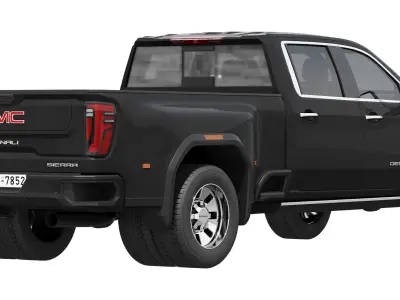 GMC Sierra Denali 3500 HD 2025 3D model