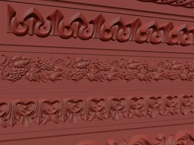 Trim Ornament 126 3D model