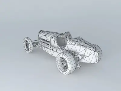 Bugatti 35B modified Free 3D model