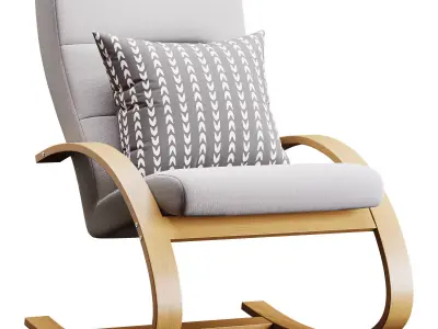 Krosbi Rocking Chair 3D model