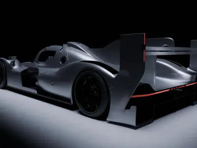 Porsche 963 RSP 2025 3D model