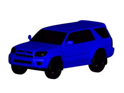 Toyota 4Runner 2007 3D model