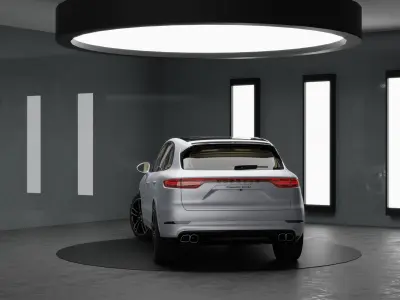 Car Rigged - Porsche Cayenne 3D model