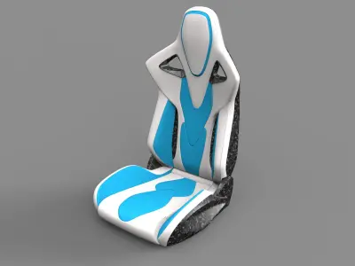 car seat 3D model