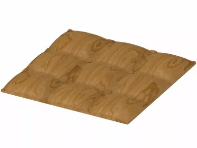 Decorative panel STL 3D model 4